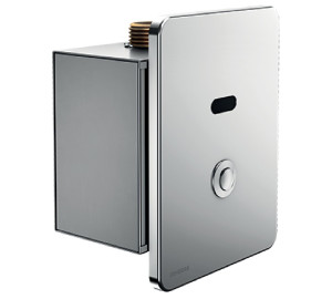 Válvula  empotrada de inodoro 1" con sensor